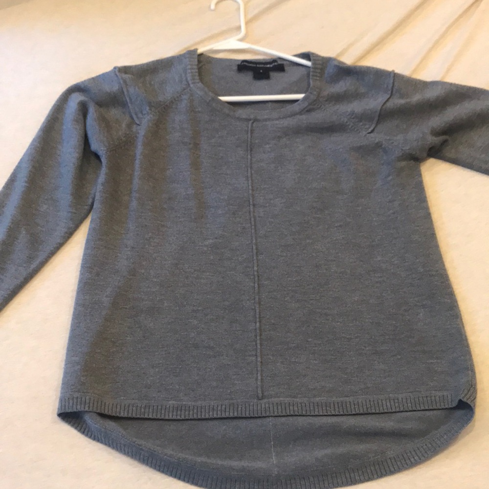 Simple gray sweater